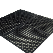 Hollow Heavy Duty Kitchen Room Workshop Industrial Perforated Anti-Fatigue with Holes 100%NBR Rubber Floor Mat